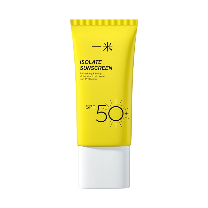 Sunscreen SPF50+Refreshing and Non -Greasy Isolation Protection Spray Outdoor Ultraviolet Waterproof Sweat Sunscreen Emulsion