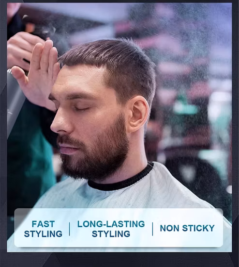 Restauración del color del cabello con logotipo personalizado al spray natural anti-tratamiento para el cabello gris