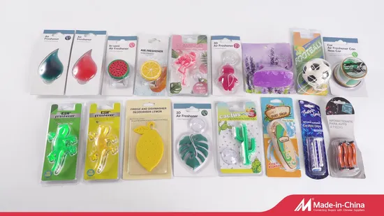 Ambientador de aire de papel colgante de alta calidad para coche, personalización de muestras, diseño OEM, aromas duraderos personalizados